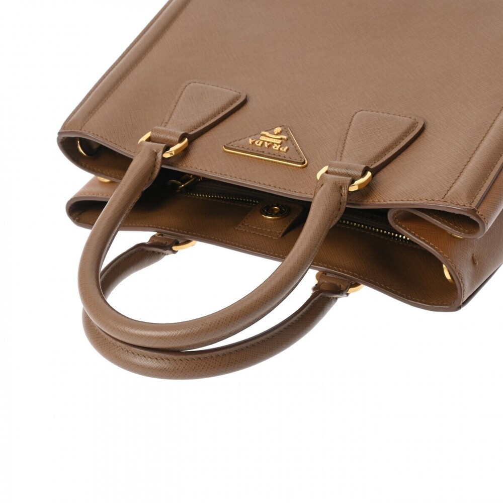 Prada Brown Saffiano Handbag - Picture 3 of 11
